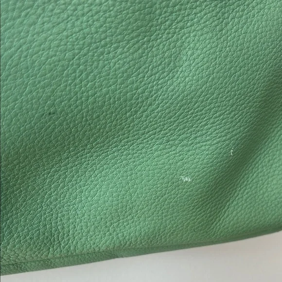Fossil Green Leather Fold-over Shoulder Bag - Picture 11 of 11